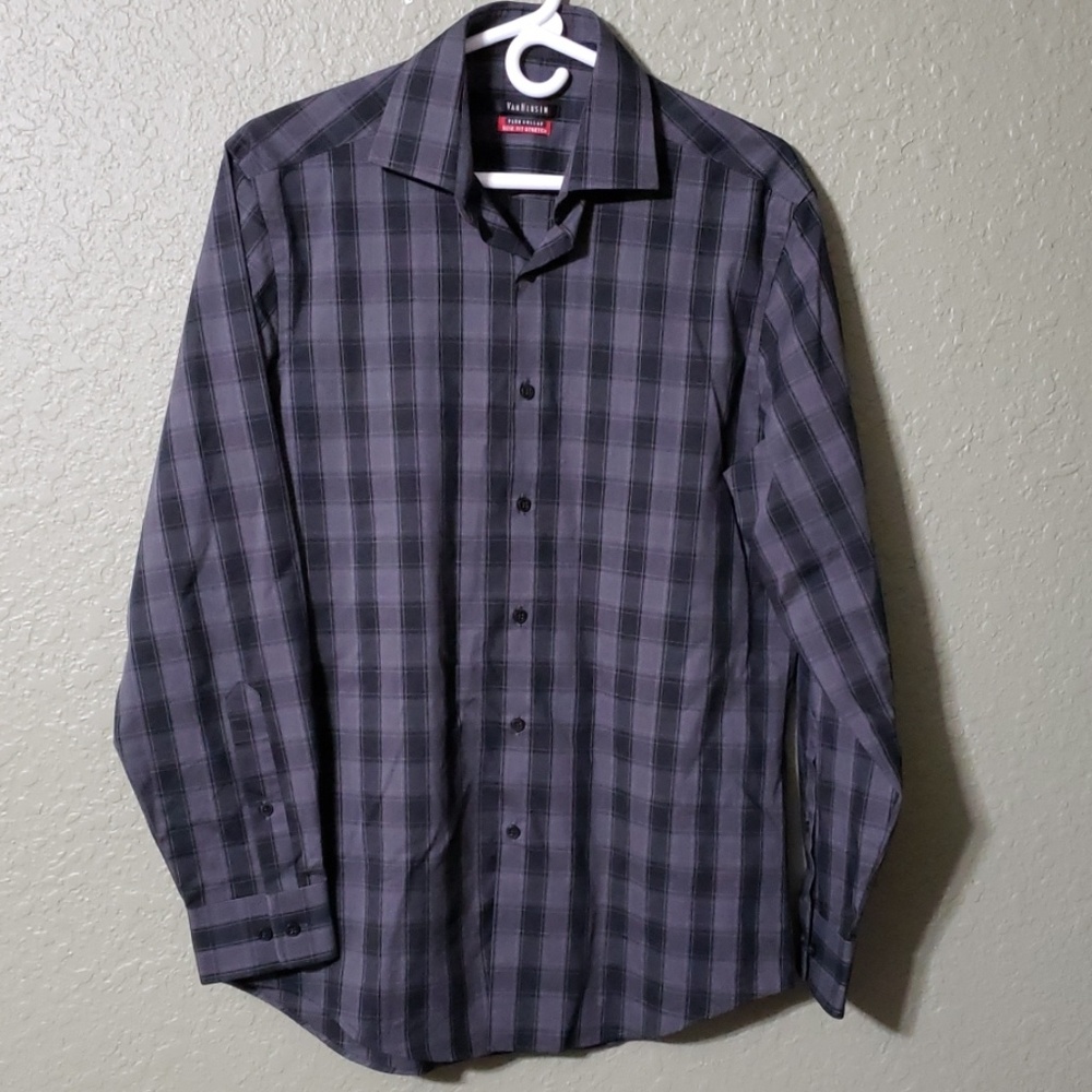 Van Heusen Slim Fit Stretch - Flex Collar